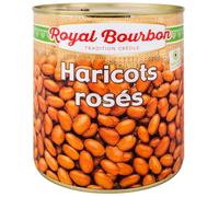 ROYAL BOURBON - Ile de la Réunion - Conserve : (Haricots rosés Boîte de 800g. Lot de 1)