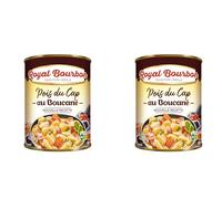 ROYAL BOURBON - Ile de la Réunion - Conserve : (Lot de 2 Boîtes, Poids du cap au boucané Boîte de 420g)