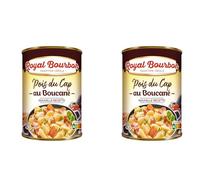 ROYAL BOURBON - Ile de la Réunion - Conserve : (Poids du cap au boucané Boîte de 420g. Lot de 2)