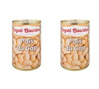 ROYAL BOURBON - Ile de la Réunion - Conserve : (Poids du cap naturels Boîte de 400g. Lot de 2)