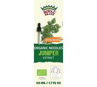 Royal Brand Aiguilles de genévrier bio (Juniperus communis) - 100 % séchées - Qualité biologique - Sans additifs - Idéales pour le thé et la cuisine - Extrait liquide