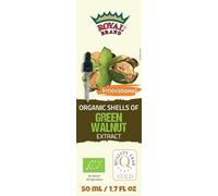 Royal Brand Extrait de Noix Verte Bio (Juglans Regia) - Teinture Liquide 50 ml - Sans Additifs - Végétalien et Sans Gluten
