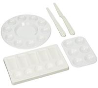 Royal Brosse Palette en Plastique et Ensemble de Couteaux
