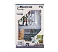 Royal Brush Art Instructor Acrylique Clearview Art Set-Large - 31pièce