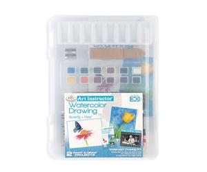 Royal Brush Art Instructor Watercolor Lot de 30 décorations de Dessin Clearview Art