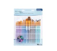 Royal Brush Crafter's Choice Lot de 18 pinceaux de petite à moyenne taille