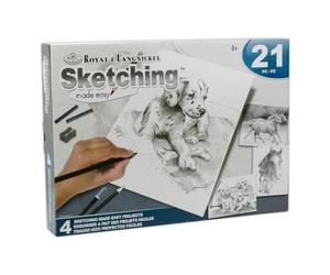 Royal Brush Dogs & Horses - Kit de Dibujo