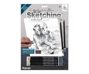 Royal Brush Esquisse Made Easy Kit 22,9 x 30,5 cm -Dalmation Pup