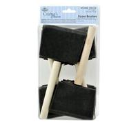 Royal Brush Manufacturing Lot de 10 pinceaux en mousse 7,6 cm de largeur Taille unique