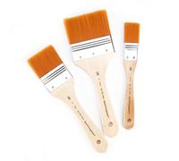 Royal Brush RART-140 Lot de 3 pinceaux Multi-usages Doré