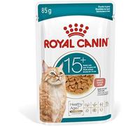 Royal CANIN AGEING 15+ Gravy | 12 x 85 g | Nourriture Humide pour Chats de Plus de 15 Ans | Formule avec Le HealthyAge7 Advanced Complex | Morceaux en Sauce