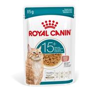 Royal Canin AGEING 15+ – Morceaux en sauce, nourriture humide pour chats 15+ – 12 x 85 g