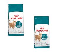 Royal Canin Ageing Sterilised 11+ | Pack Double | 2 x 400 g | Croquettes pour Chats stérilisés à partir de 11 Ans | Formule avec Le Complexe HealthyAge7™ | Contient des croquettes faciles à mâcher