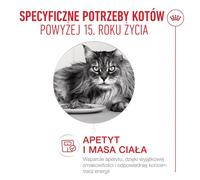 ROYAL CANIN Aliment humide pour chats âgés de plus de 15 ans, sauce 12 x 85g