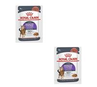 Royal Canin Appetite Control Care en Sauce | Pack Double | 2 x 12 x 85 g | Aliment Complet pour Chats Adultes | Recommandé pour contrôler Le comportement de mendicité