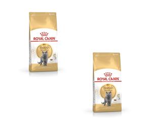 Royal Canin British Shorthair Adult | Pack Double | 2 x 400 g | Aliment Complet pour Chats British Shorthair | Spécialement formulé pour Les Chats British Shorthair | À partir de 12 Mois
