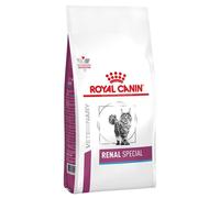 ROYAL CANIN Cat renal special: croquettes pour chats destinées aux cas d'insuffisance rénale chronique ou aiguë 2x2 kg
