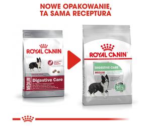 ROYAL CANIN CCN Medium Digestive Care 12kg nourriture sèche pour chiens adultes de race moyenne avec un système digestif sensible.