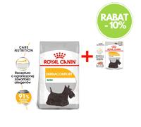 Royal Canin CCN Mini Dermacomfort 3kg, mit Nassfutter, 12x85g