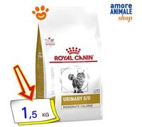 Royal Canin Chat Régime Vétérinaire Urinaire S/O Calorie Modérée 400 Gr/1,5 Kg