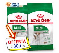 Royal Canin Mini Adult | 800 g | Alimentation sèche pour Petits Chiens Adultes | Peut être utilisé pour Une Alimentation optimale des Petites Races de Chiens | avec EPA & DHA