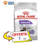 Royal Canin Aliment pour chiens Flow Mini stérilisé pour petits chiens stérilisés 1 kg