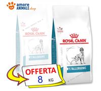Royal Canin Chien → Adult Veterinary Diet Anallergenic - 8 KG - Régimes Chien,