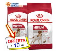 Royal Canin Chien → Adulte, Moyen - 4 / 10 / 15 KG - Croquettes Pour Chien, Sec