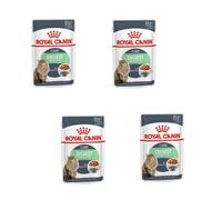 Royal Canin Digest Sensitive Nourriture Humide | Pack de 4 | 4 x 12 x 85g | Aliment Complet pour Chats Adultes | Peut Aider à réduire l'odeur des selles