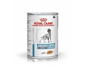 ROYAL CANIN Dog Sensitivity Control Canard: aliments humides pour chiens adultes présentant des réactions indésirables à l'alimentation 24 x 410 g