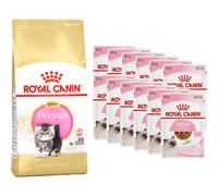 Royal Canin Duopack Kitten Bouchées En Sauce 12x85g + Kitten Persian 10kg