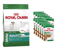 Royal Canin Duopack Mini Mature Chiens 8+ Ans 4kg + Mini Ageing 12x85g