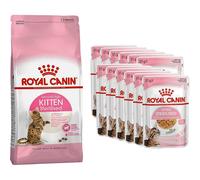 Royal Canin Duopack Second Age Kitten Sterilised 3,5kg + Kitten Sterilised Bouchées En Gelée 12x85g