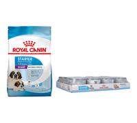 Royal Canin Duopack Starter Mother & Babydog Giant 15kg + Mousse Mère Et Bébé Chien 12x195g
