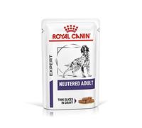 Royal Canin Expert NEUTERED Adult | 12 x 100 g | Nourriture Humide pour Chiens | Spécialement conçue pour Les Chiens castrés | Peut Aider à Maintenir Le Poids et favoriser la Croissance des Poils