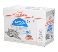 Royal Canin FHN Indoor 7+ in Gravy Aliment humide pour chats 12x85 g