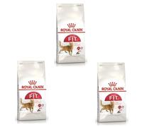 Royal Canin FIT 32 Regular pour Chats Actifs | Emballage Double | 2 x 400 g | Aliment Complet pour Chats Adultes | Peut Aider à réduire la Formation de Boules de Poils