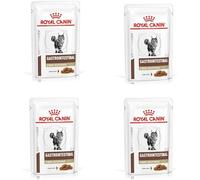 ROYAL CANIN Veterinary cat Gastrointestinal Fibre Response - nourriture en sauce pour les chats souffrant de constipation et de troubles digestifs - 12x85 g