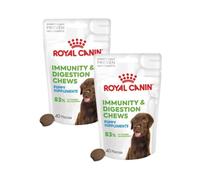 ROYAL CANIN Immunity & Digestion Chews Puppy Supplements | Pack Double | 2 x 100 g | Complément Alimentaire pour Chiots | pour Soutenir la Digestion et Les défenses Naturelles