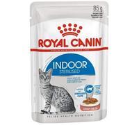 ROYAL CANIN Indoor Sterilised, Collations Dans Sauce, Boîte 12 x 85 Gr