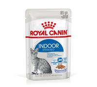 Royal Canin Indoor Sterilised en Gelée pour Chat 12x85g