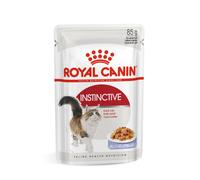 Royal Canin Instinctive Jelly | 12 x 85 g | Nourriture humide à la gelée pour chats adultes | Pour soutenir les voies urinaires et le poids | Formule équilibrée
