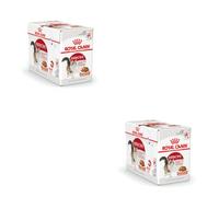 Royal Canin Instinctive Jelly Lot de 2 boîtes de 12 x 85 g de nourriture humide en gelée pour chats adultes Soutien des voies urinaires et du poids