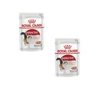 Royal Canin Instinctive Mousse | Pack Double | 2 x 12 x 85 g | Aliment Complet pour Chats Adultes de 12 Mois et Plus | Peut Aider à Maintenir la santé des Voies urinaires