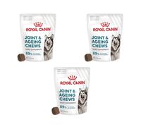 ROYAL CANIN Joint & Ageing Chews | Pack de 3 | 3 x 240 g | Snacks pour Chiens Adultes de Toutes Tailles et Races | Sachet refermable | Développé avec des vétérinaires | avec moules à lèvres Vertes
