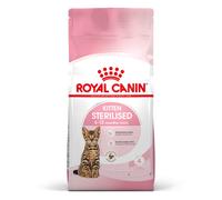 Royal Canin Kitten Sterilised Croquettes pour Chatons Stérilisés 6 À 12 Mois 400g