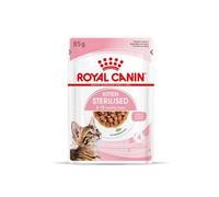Royal Canin Kitten Sterilised Gravy | 12 x 85 g | Nourriture humide pour chatons stérilisés en croissance | De 6 à 12 mois | Texture douce pour les dents de lait
