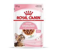 ROYAL CANIN Kitten Sterilised nourriture humide en sauce pour chatons jusqu'à 12 mois, stérilisée 24 x 85 g