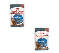 Royal Canin Light Weight Care Gravy | Pack Double | 2 x 12 x 85 g | Nourriture Humide pour Chats | pour Soutenir Les Chats en surpoids | Contient du Fer, du manganèse et du Zinc