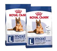 ROYAL CANIN Maxi Ageing Croquettes pour chiens adultes de grande race âgés de plus de 8 ans 8+30 kg (2 x 15 kg)